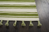Nourison Clearance Rio Vista DST01 Ivory Green Rug