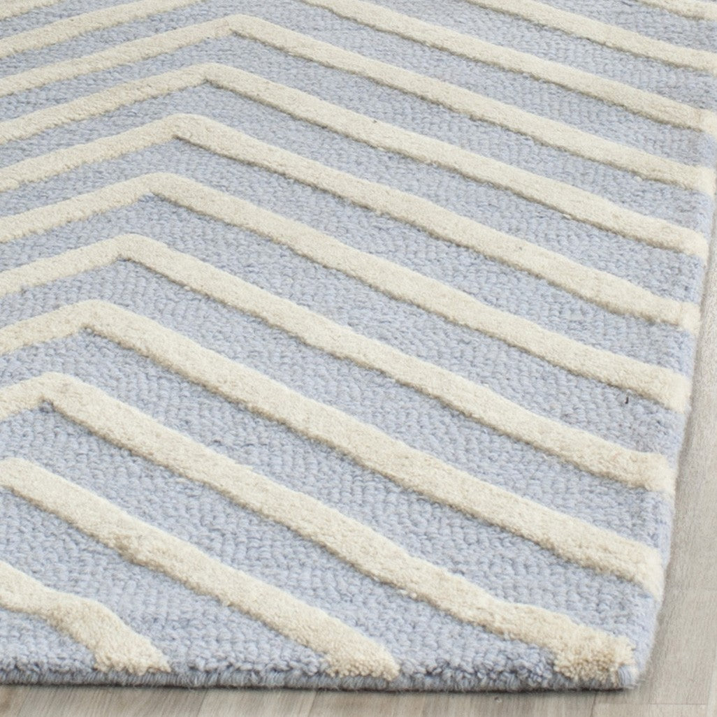 Light Colored Living Room Rug | Striped Wool Rug | Safavieh – Rugs Done ...