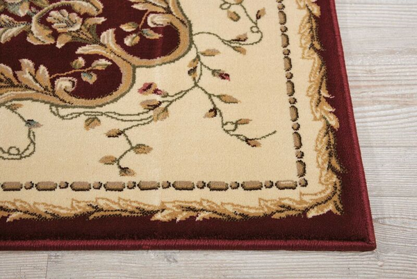 Nourison Clearance Bordeaux BOR01 Burgundy Rug