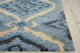 Nourison Clearance Tahoe Modern MTA06 Denim Rug