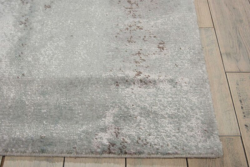 Nourison Clearance Twilight TWI07 Sea Mist Rug