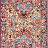 surya iris irs 2310 bright red rug