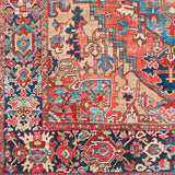 surya iris irs 2310 bright red rug
