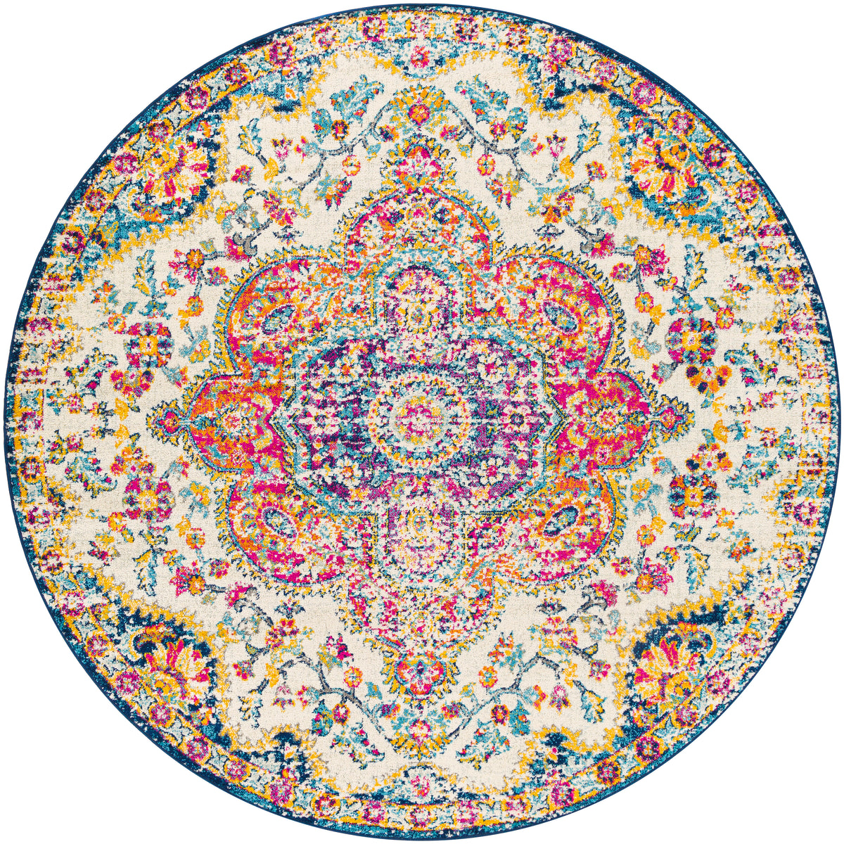 surya rug co elaziz elz 2335 bright pink rug