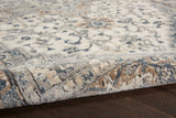 nourison quarry qua05 ivory grey rug