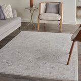 nourison infinite ift04 lt grey rug