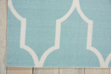 Nourison Clearance & Garden RS087 Aqua Rug