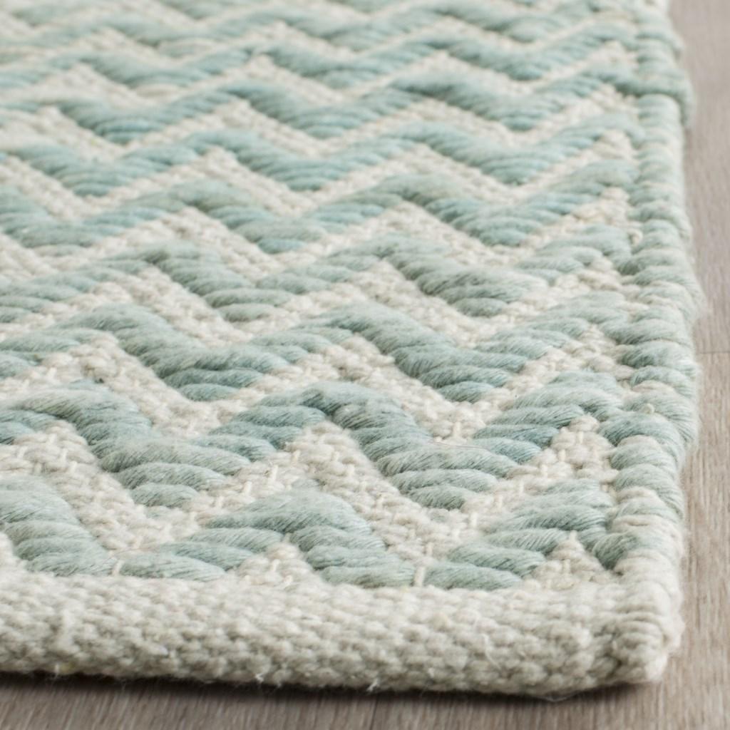 Safavieh Clearance Kilam Cotton KLC121D Light Green Rug