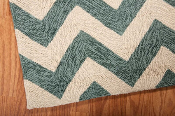 Nourison Clearance Portico POR03 Light Green Rug