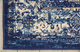 Nourison Clearance Grafix GRF14 Navy Blue Rug