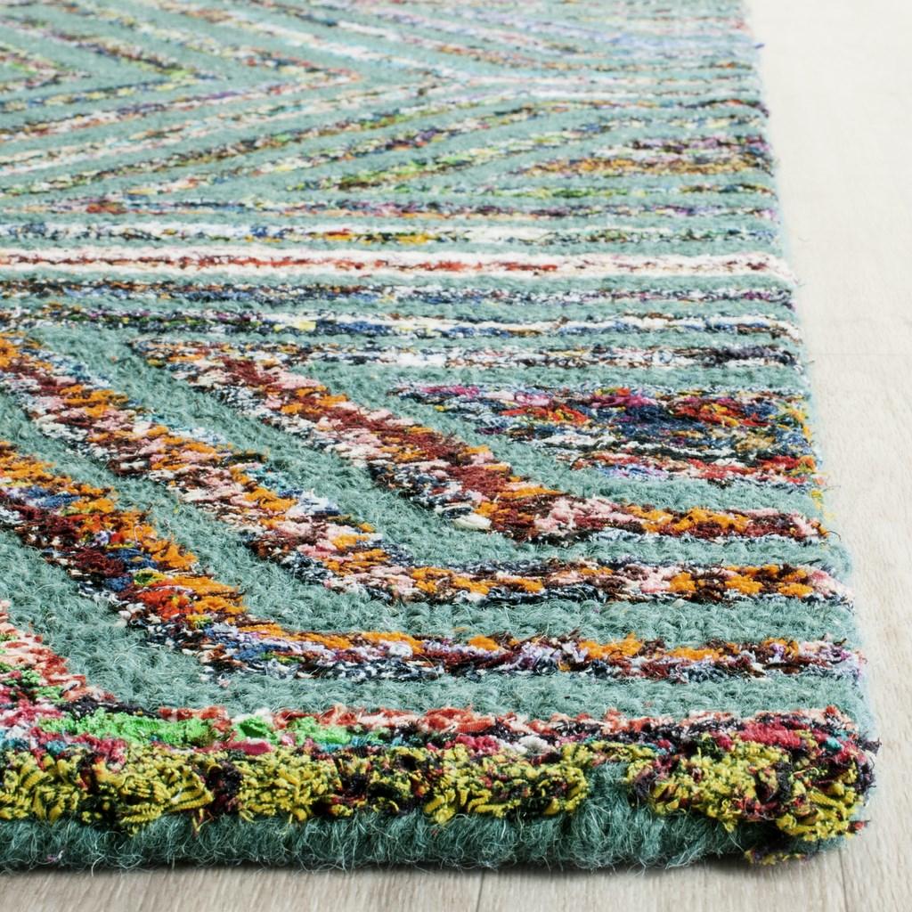 Safavieh Clearance Nantucket NAN607A Blue Multi Rug