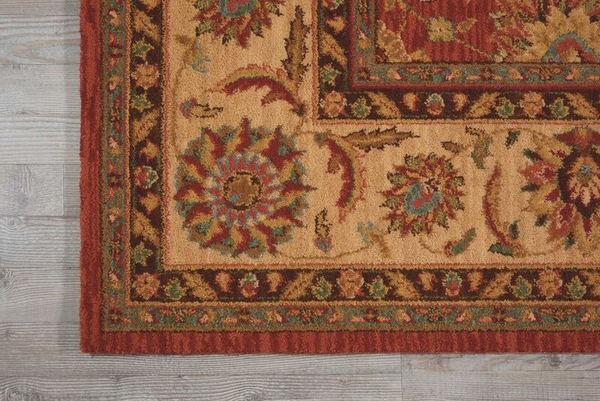 Nourison Clearance Living Treasures LI05 Rust Rug