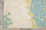 Nourison Clearance & Garden RS021 Green Rug