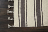 Nourison Clearance Rio Vista DST01 Ivory/Grey Rug