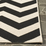 Safavieh Clearance Courtyard CY6244-256 Black Rug