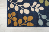 Nourison Clearance Caribbean CRB01 Navy Rug