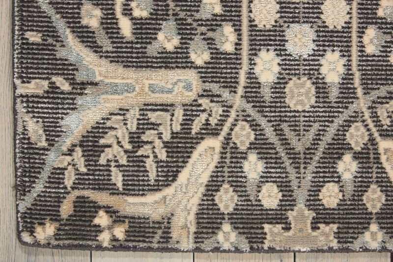 Nourison Clearance Luminance LUM08 Graphite Rug