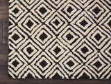 Nourison Clearance Deco Mod DEC02 Black /Beige Rug