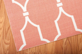 Nourison Clearance & Garden RS087 Orange Rug