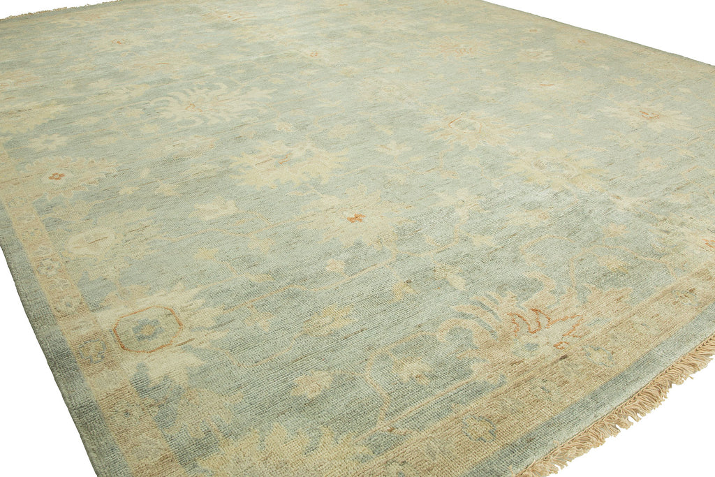 Rugs Done Right Oxford Oushak R67 Vintage Aqua Rug
