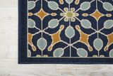 Nourison Clearance Caribbean CRB07 Navy Rug