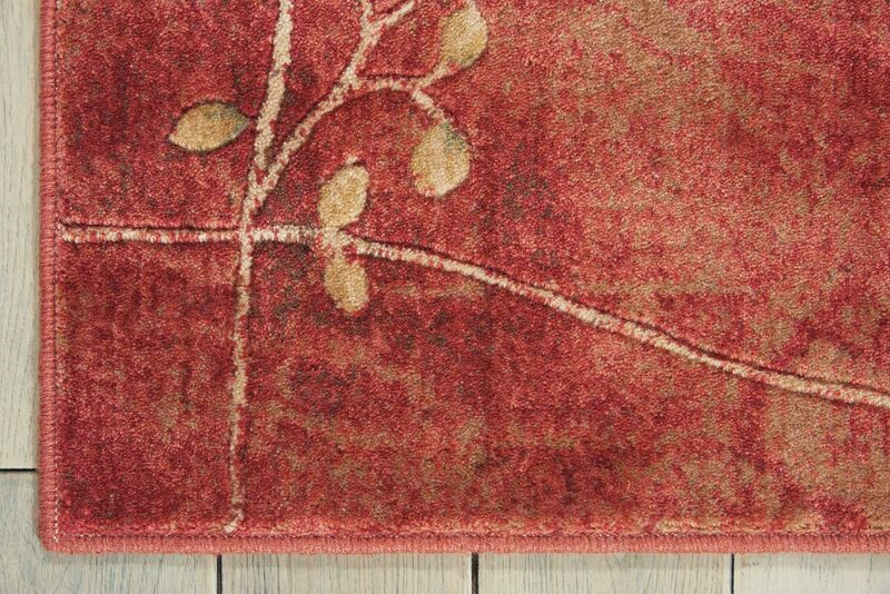 Nourison Sale Somerset ST74 Flame Rug