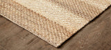 Anji Mountain Bamboo Rug, Co. Jute AMB0366 Ivory Rug