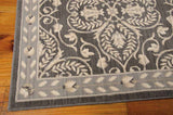 Nourison Clearance Riviera RI01 Graphite Rug