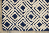Nourison Clearance Deco Mod DEC02 Navy Rug