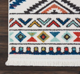 Nourison Clearance Navajo NAV06 White Rug