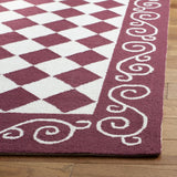 Safavieh Clearance Chelsea HK711C Burgundy Rug