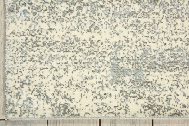 Nourison Clearance Luminance LUM10 Silver Rug