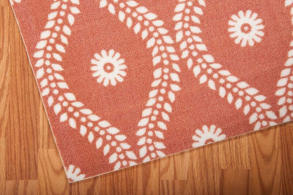 Nourison Clearance & Garden RS085 Rust Rug
