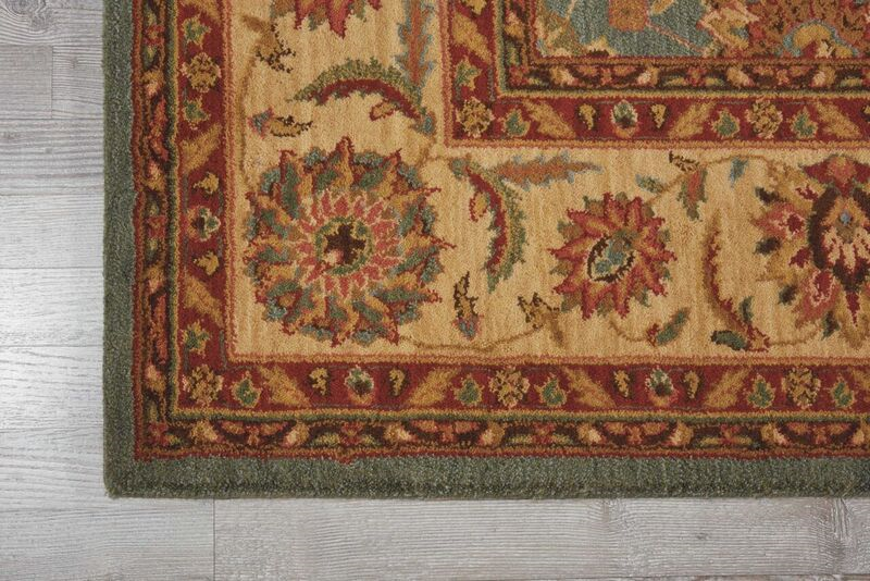 Nourison Clearance Living Treasures LI05 Aqua Rug