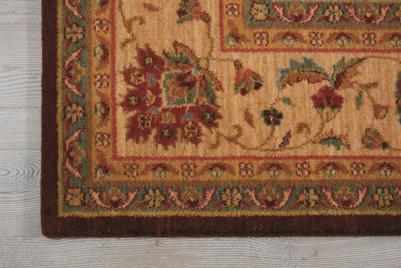 Nourison Living Treasures LI04 Brown Rug