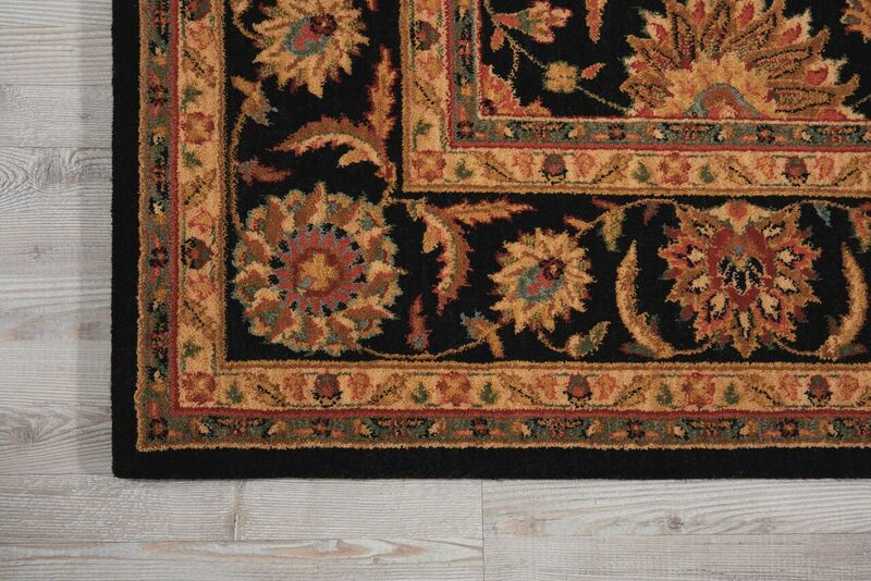 Nourison Clearance Living Treasures LI05 Black Rug