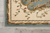 Nourison Clearance Bordeaux BOR01 Slate Rug
