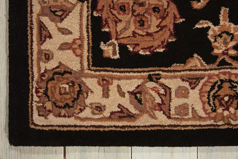 Nourison Clearance Heritage Hall HE19 Black Rug