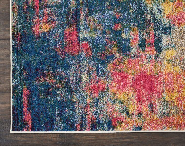 Nourison Sale Celestial CES09 Blue Rug