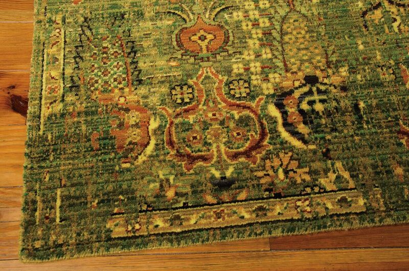 Nourison Clearance Timeless TML11 Golden Sage Rug