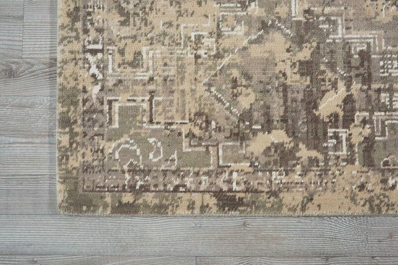 Nourison Clearance Silk Elements SKE19 Mushroom Rug