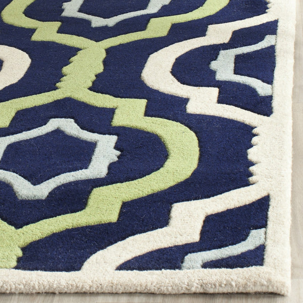 Safavieh Clearance Chatham CHT747C Navy Blue Rug