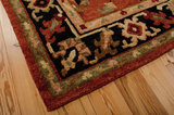 Nourison Tahoe TA12 Rust Rug
