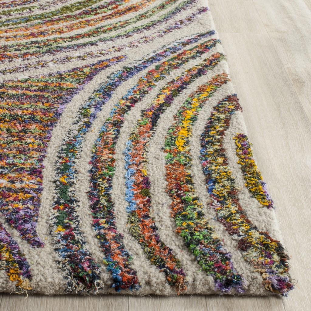 Safavieh Clearance Nantucket NAN610A Beige Multi Rug
