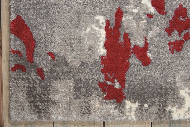 Nourison Twilight TWI21 Grey Rug