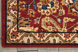 Nourison Clearance Timeless TML17 Red Rug