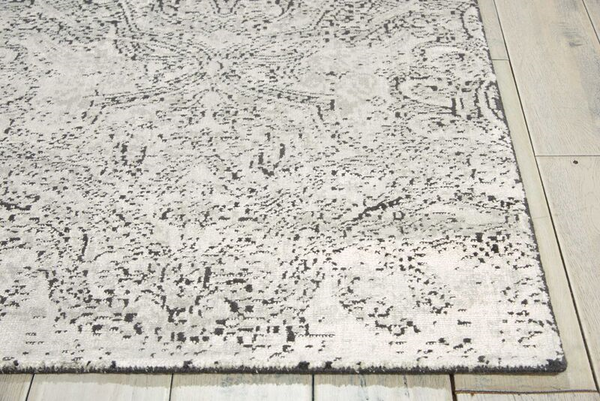 Nourison Clearance Luminance LUM11 Black Rug