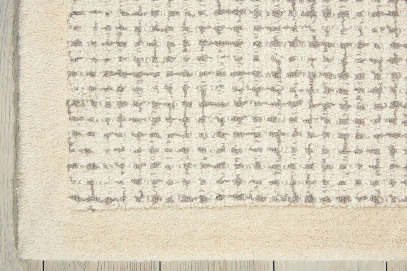 Nourison Clearance KI River Brook KI809 Ivory/Grey Rug