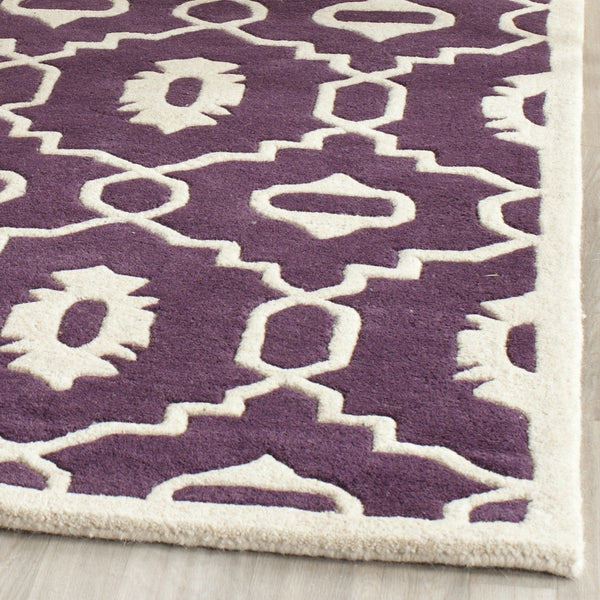 Safavieh Clearance Chatham CHT745F Purple Rug