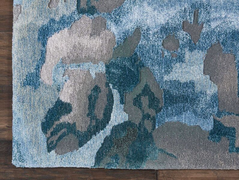 Nourison Prismatic PRS14 Grey Rug